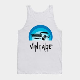 80s Car Tank Top